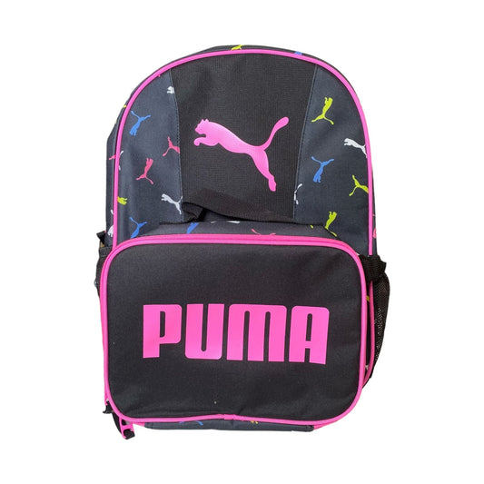 MOCHILA PUMA ROSA Y NEGRO